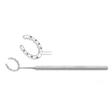 Lu-Mendez LRI Guide and Fixation Ring Stainless Steel, 11 cm - 4 1/4" I.D 11 mm